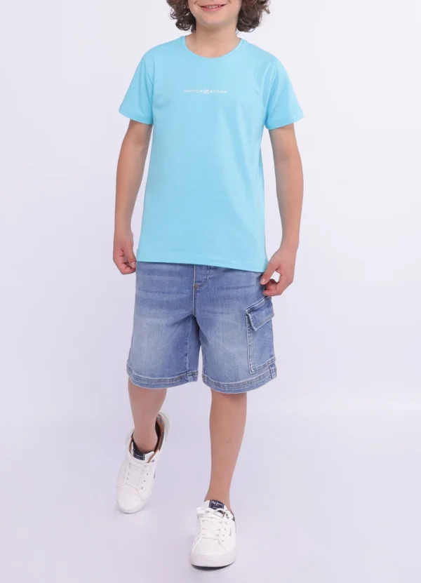 Maison Brown Boy T-Shirt KBMWS25TSCNCO14