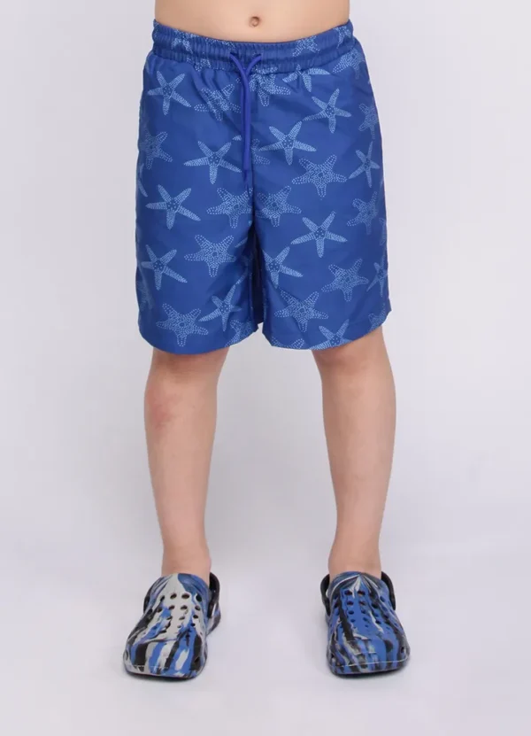 Maison Brown Boy Swim Shorts KBMWS25WRBMP902