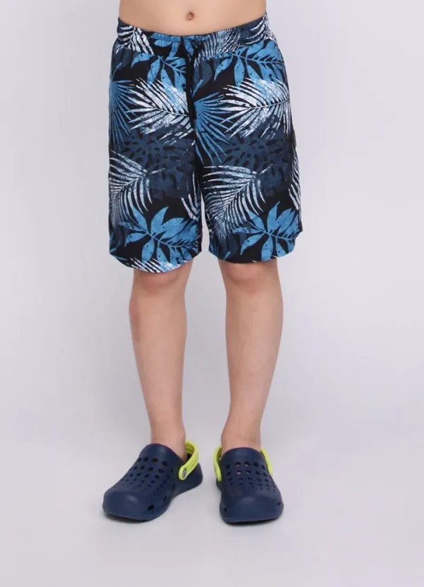 Maison Brown Boy Swim Shorts KBMWS25WRBMP903