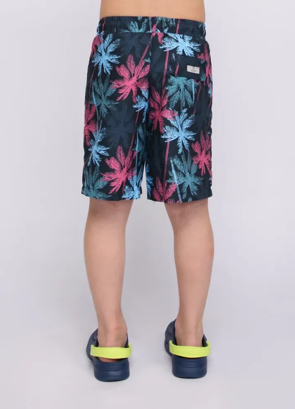 Maison Brown Boy Swim Shorts KBMWS25WRBMP904