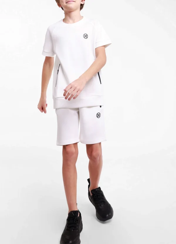 Maison Brown Boy Sweat Shorts KBMWS25WSBMP901