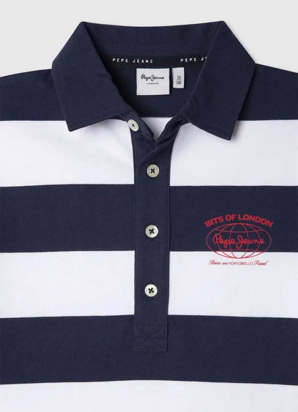 Pepe Jeans Boy Polo Shirt KBPJS25PSBUCO03
