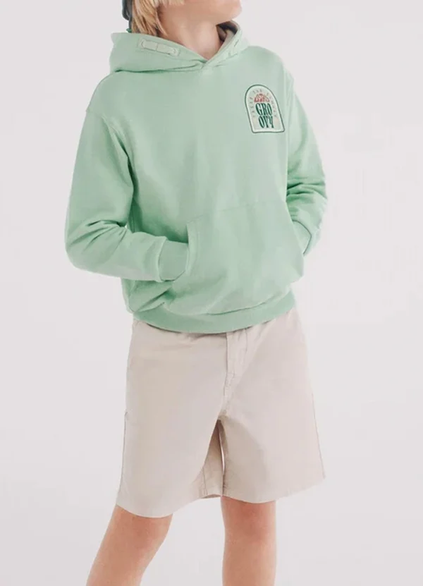 Springfield Boy Sweatshirt Hood KBSFS25SHCNCO01