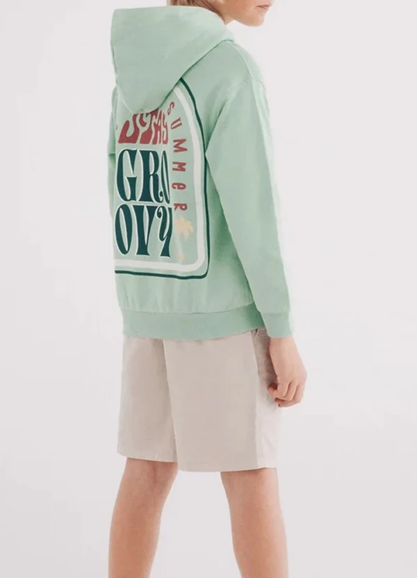 Springfield Boy Sweatshirt Hood KBSFS25SHCNCO01