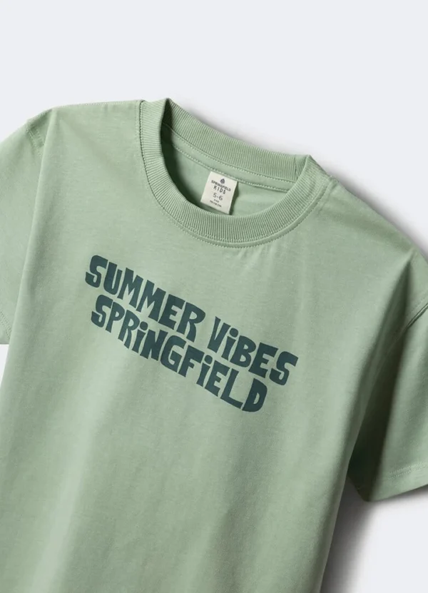 Springfield Boy T-Shirt KBSFS25TSCNCO11