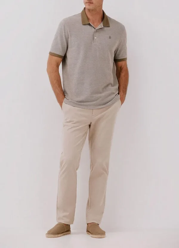 Cortefiel Men Polo Shirt AMCFS25PSBDRE01