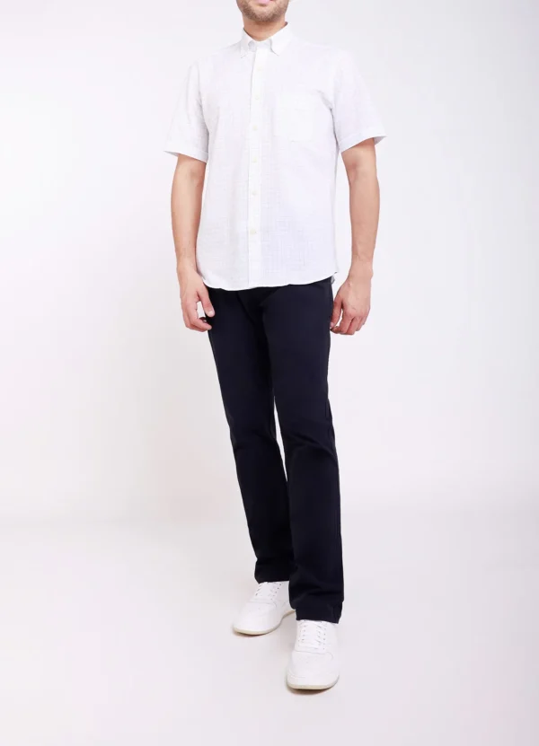 Maison Brown Men Shirt AMMWS25SSCXM003