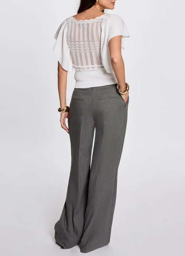 Morgan Women Knitwear Short Sleeves AWMGS25KSREVI01