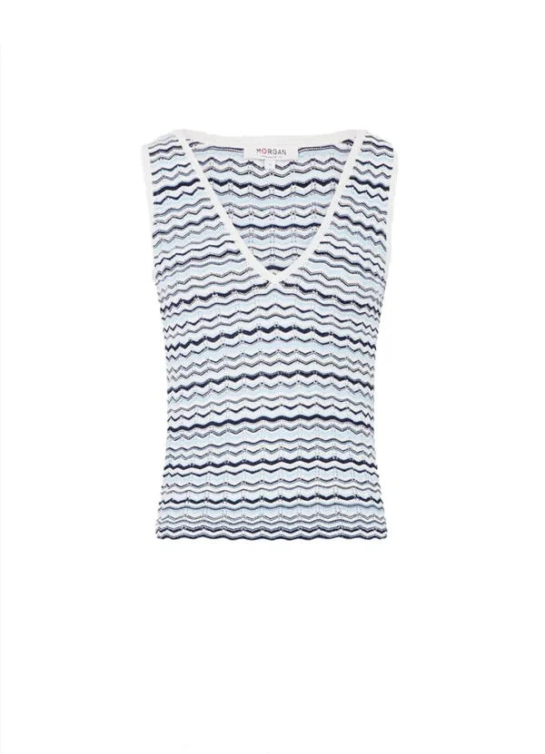 Morgan Women Knitwear Sleeveless AWMGS25KVVNVI03