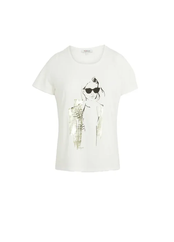 Morgan Women T-Shirt AWMGS25TSCNCO12