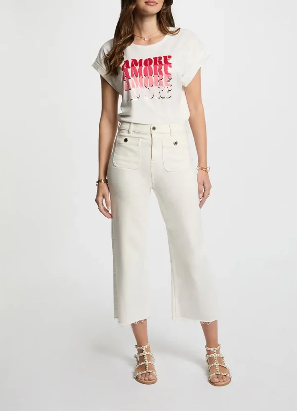 Morgan Women T-Shirt AWMGS25TSCNCO18