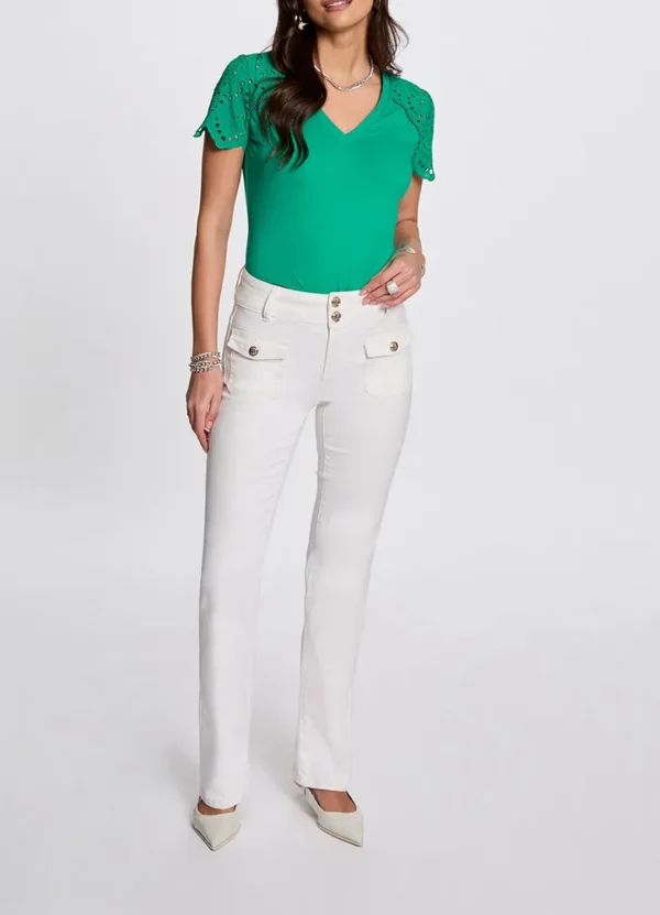 Morgan Women T-Shirt AWMGS25TSVNCO04