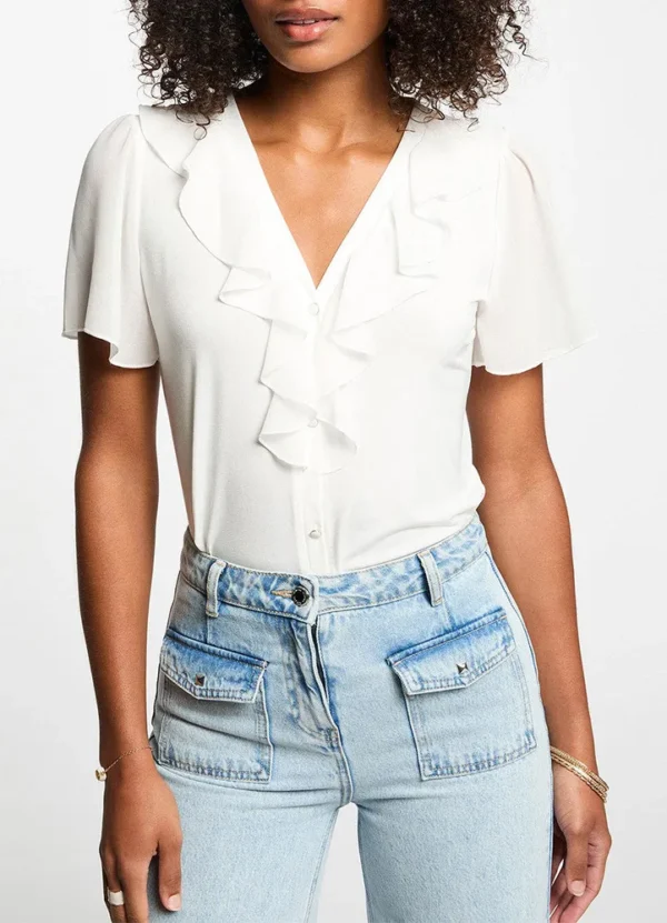 Morgan Women T-Shirt AWMGS25TSVNP903