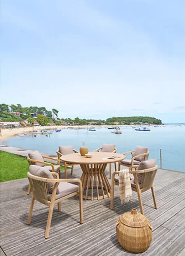 Hesperide Home Decor Outdoor Dining Chair DHHEAYPO5NANA04