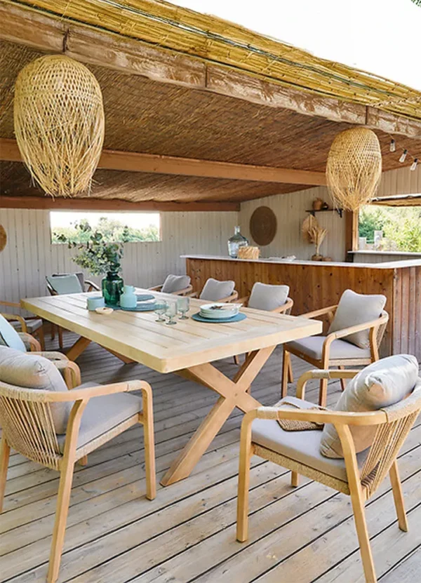 Hesperide Home Decor Outdoor Dining Chair DHHEAYPO5NANA04