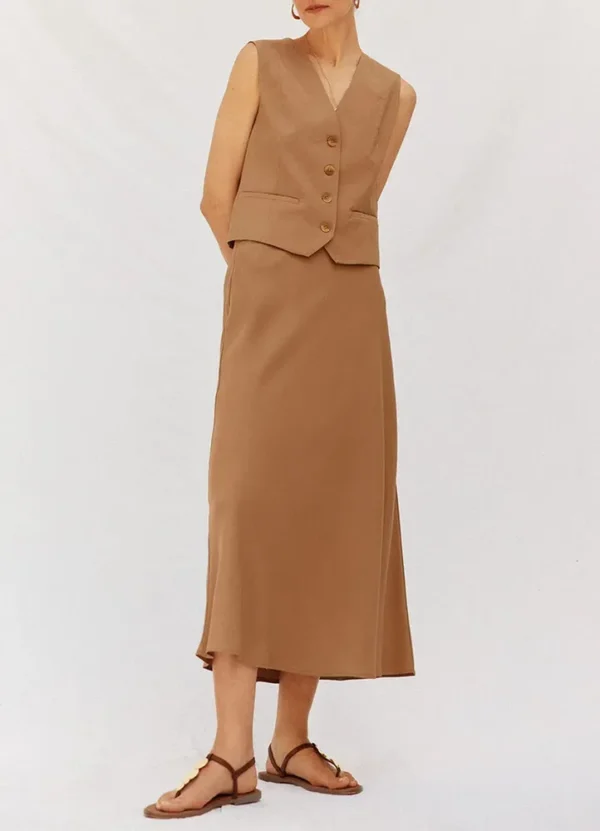 Cortefiel Women Skirt AWCFW25SKMDTH01