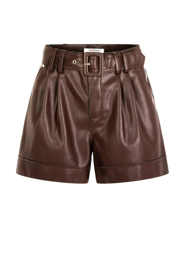 Morgan Women Chino shorts AWMGW25CIMNPU01