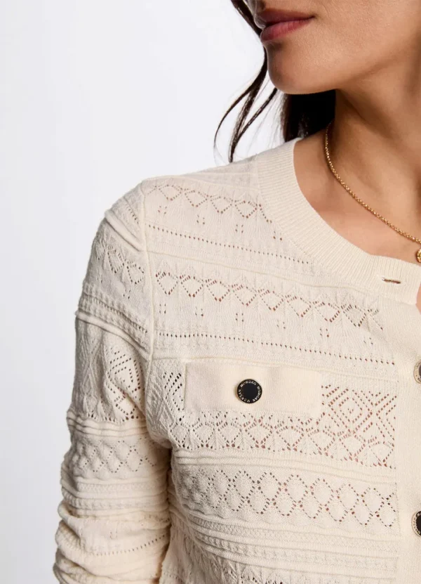 Morgan Women Knitwear Cardigan AWMGW25KCFNVI02
