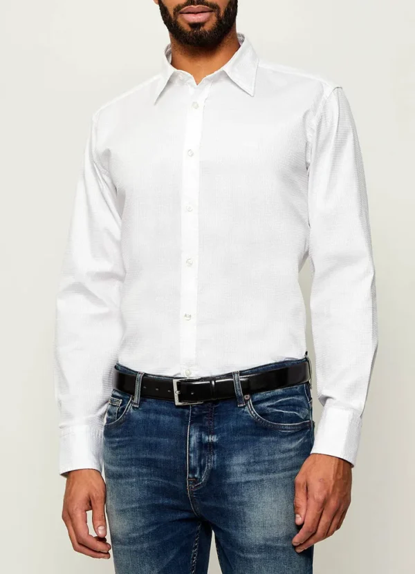 Boss Men Shirt AMBSW25SLP3RE03