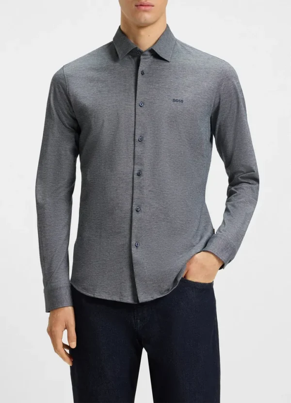 Boss Men Shirt AMBSW25SLP3SM01