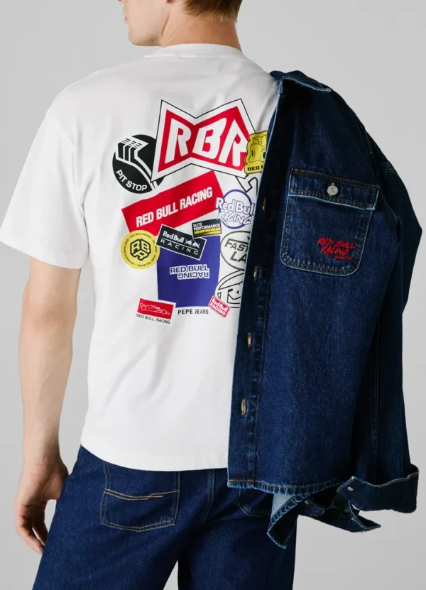 Red Bull Racing X Pepe Jeans Men T-Shirt AMRUW25TSCNCO04