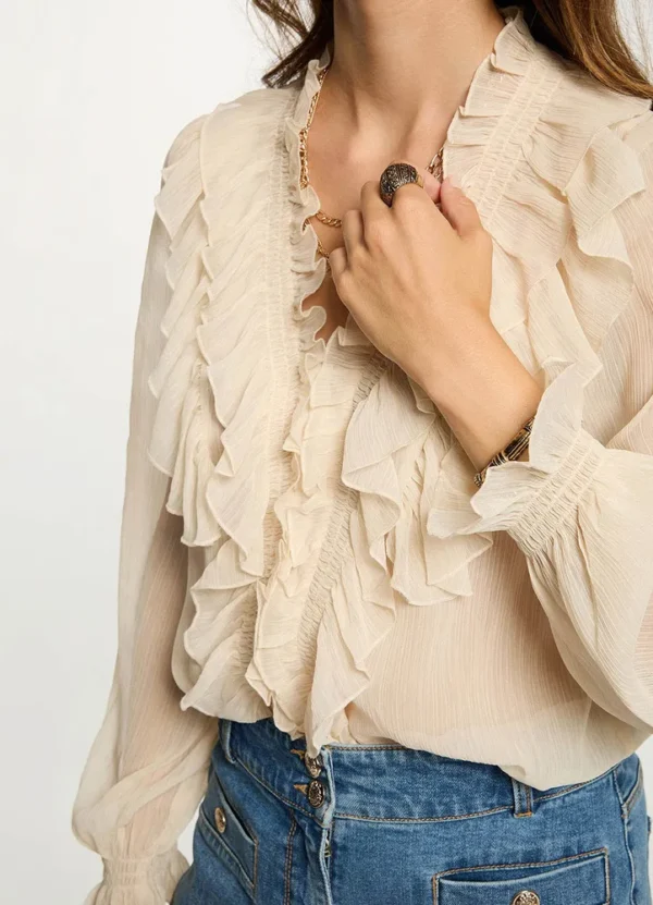 Morgan Women Blouse AWMGW25BLVNVI01