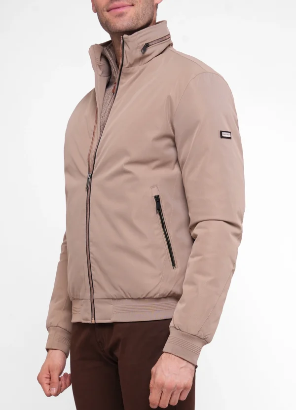 Maison Brown Men Short Jacket AMMWW259JFZP902