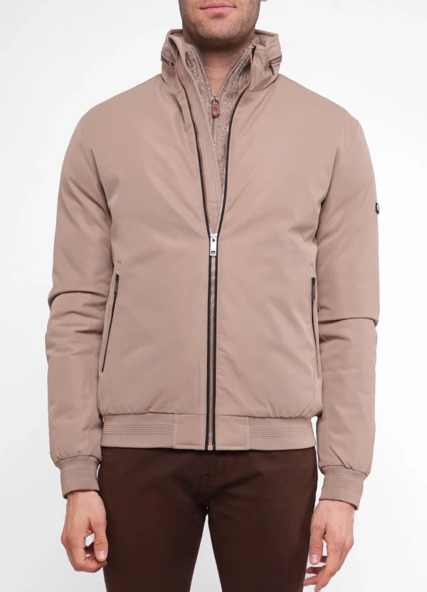 Maison Brown Men Short Jacket AMMWW259JFZP902