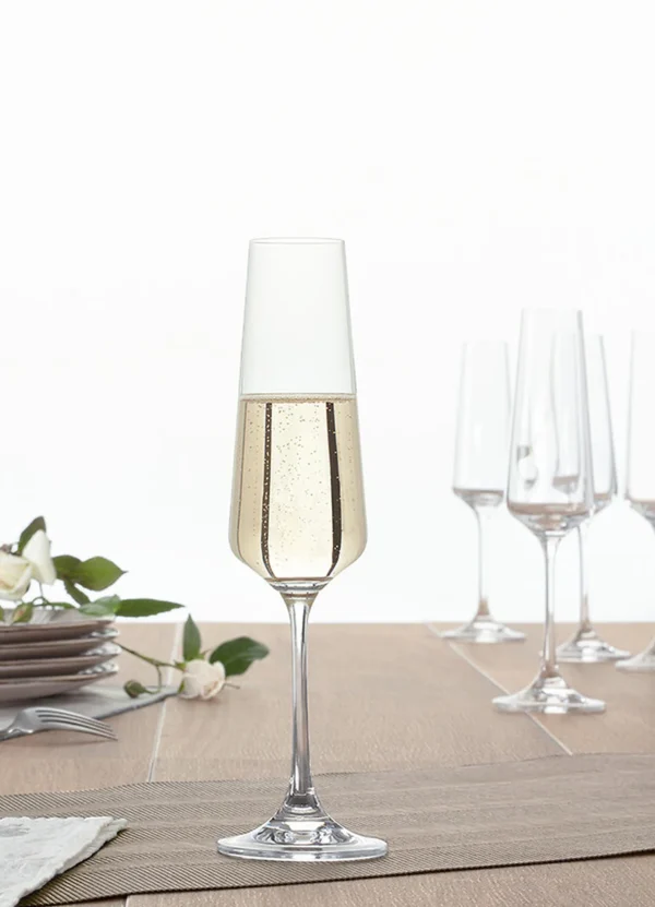 Secret de Gourmet Home Decor Champagne Glass DHSGAYPCGNANA01